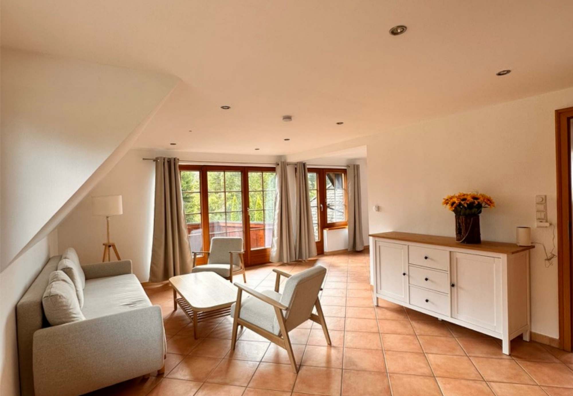 Familienappartement Wohnbereich